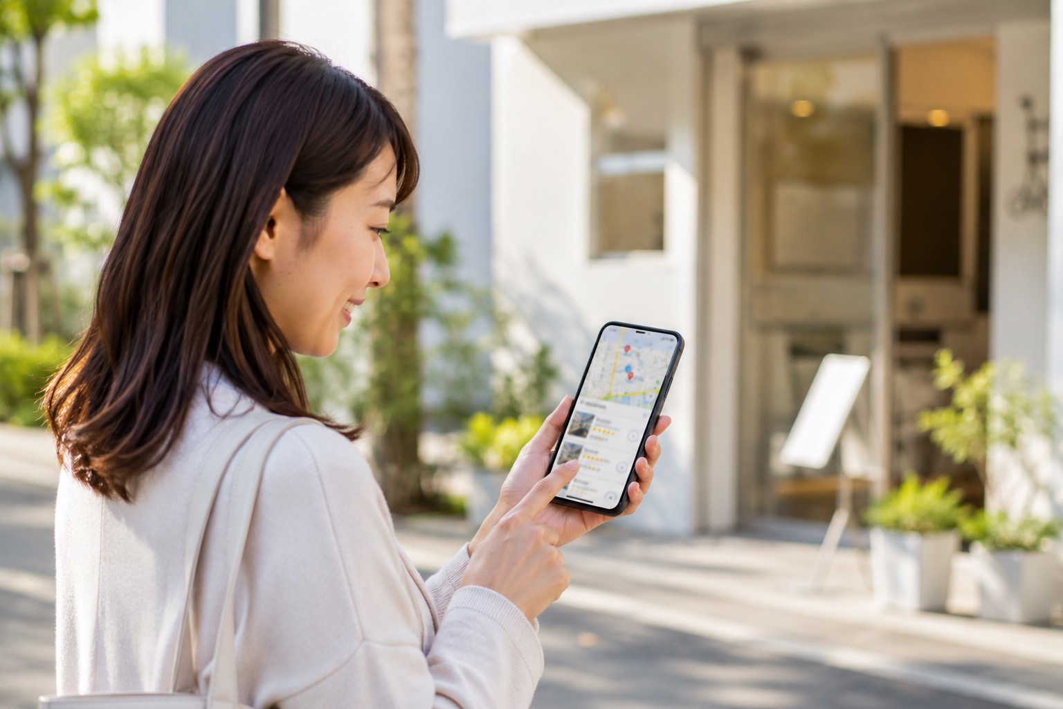 Googleビジネスプロフィール最適化のイメージ