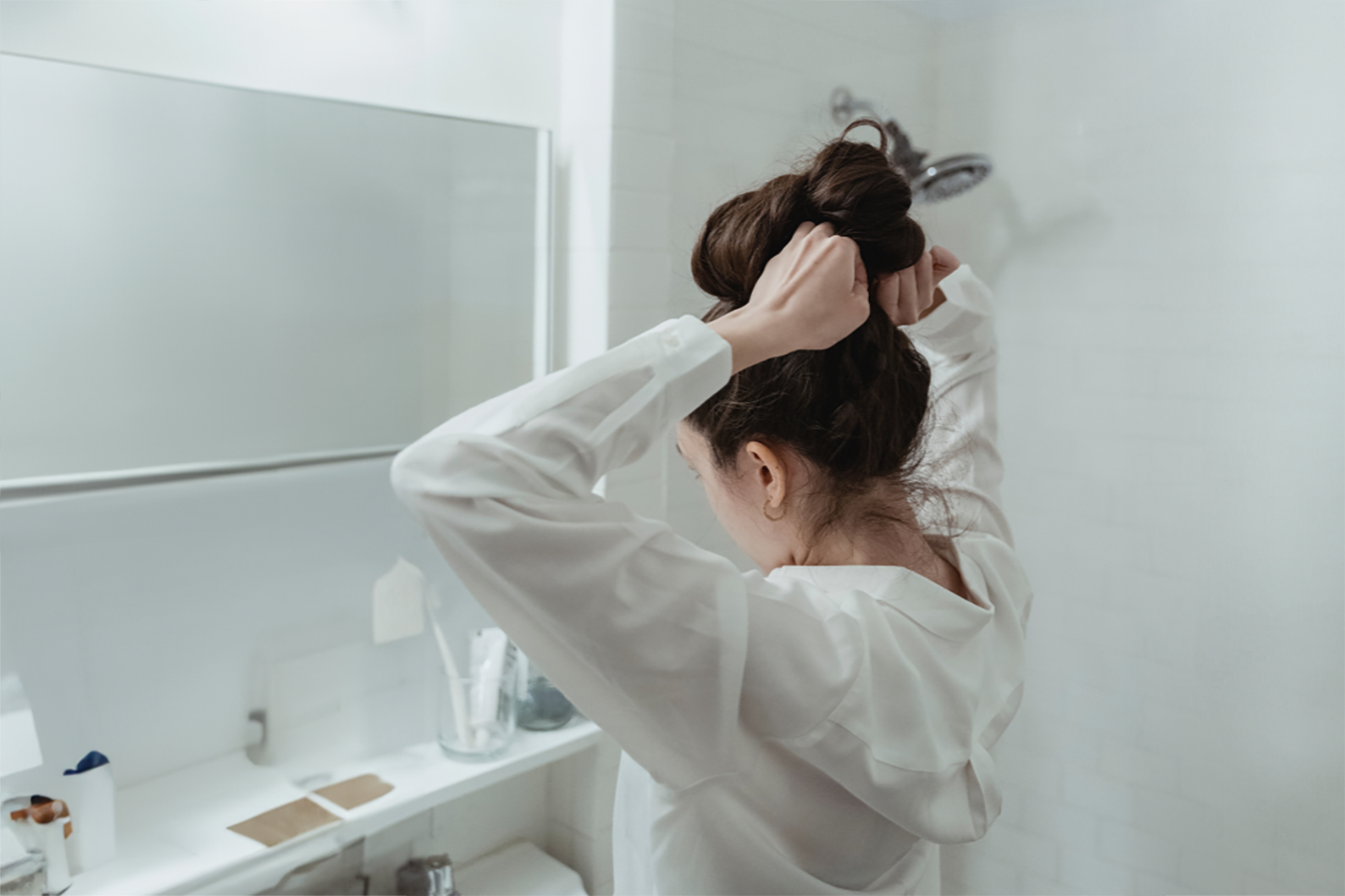 歯科衛生士のヘアアクセサリー