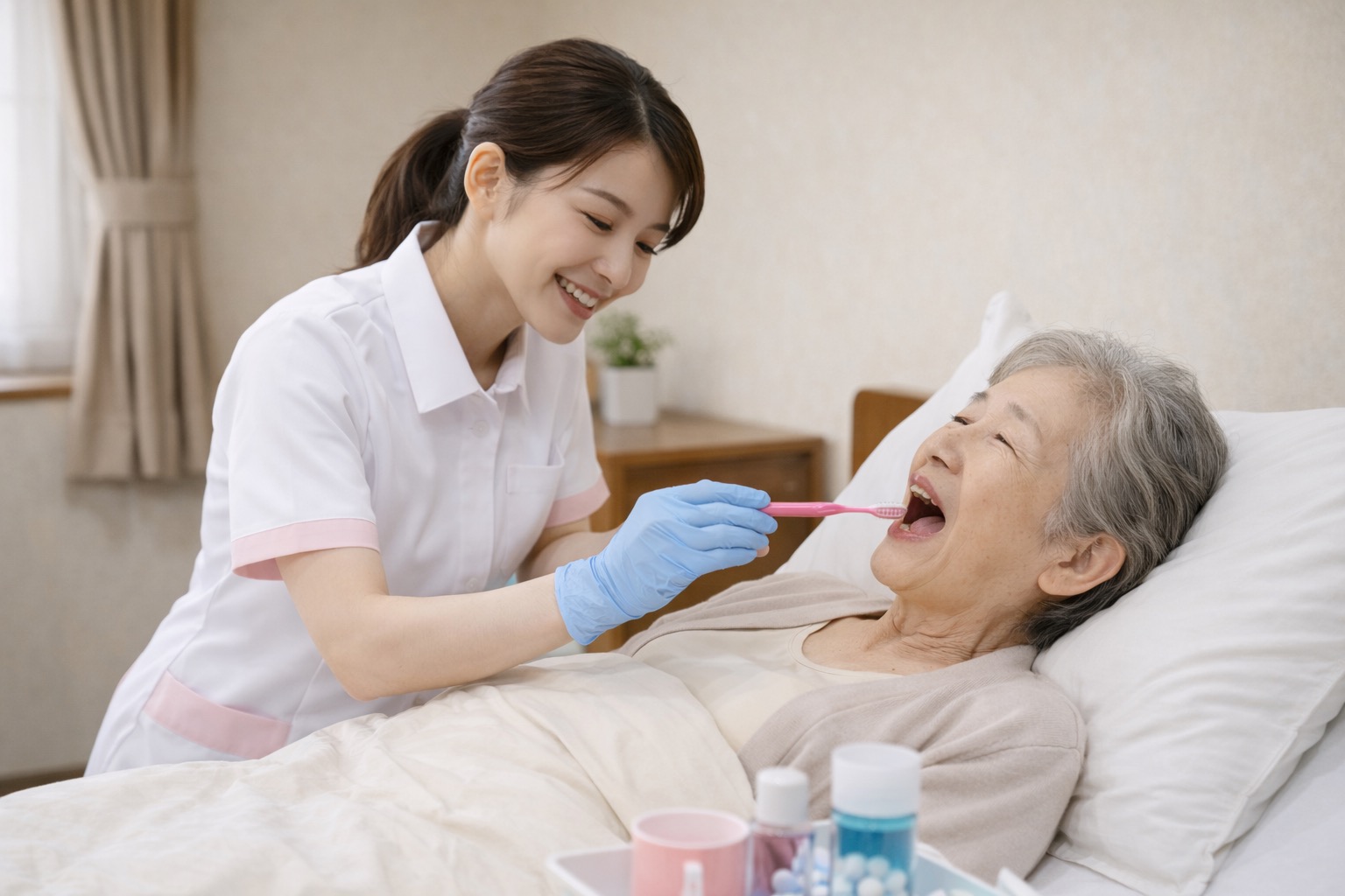 訪問歯科での歯科衛生士の役割イメージ