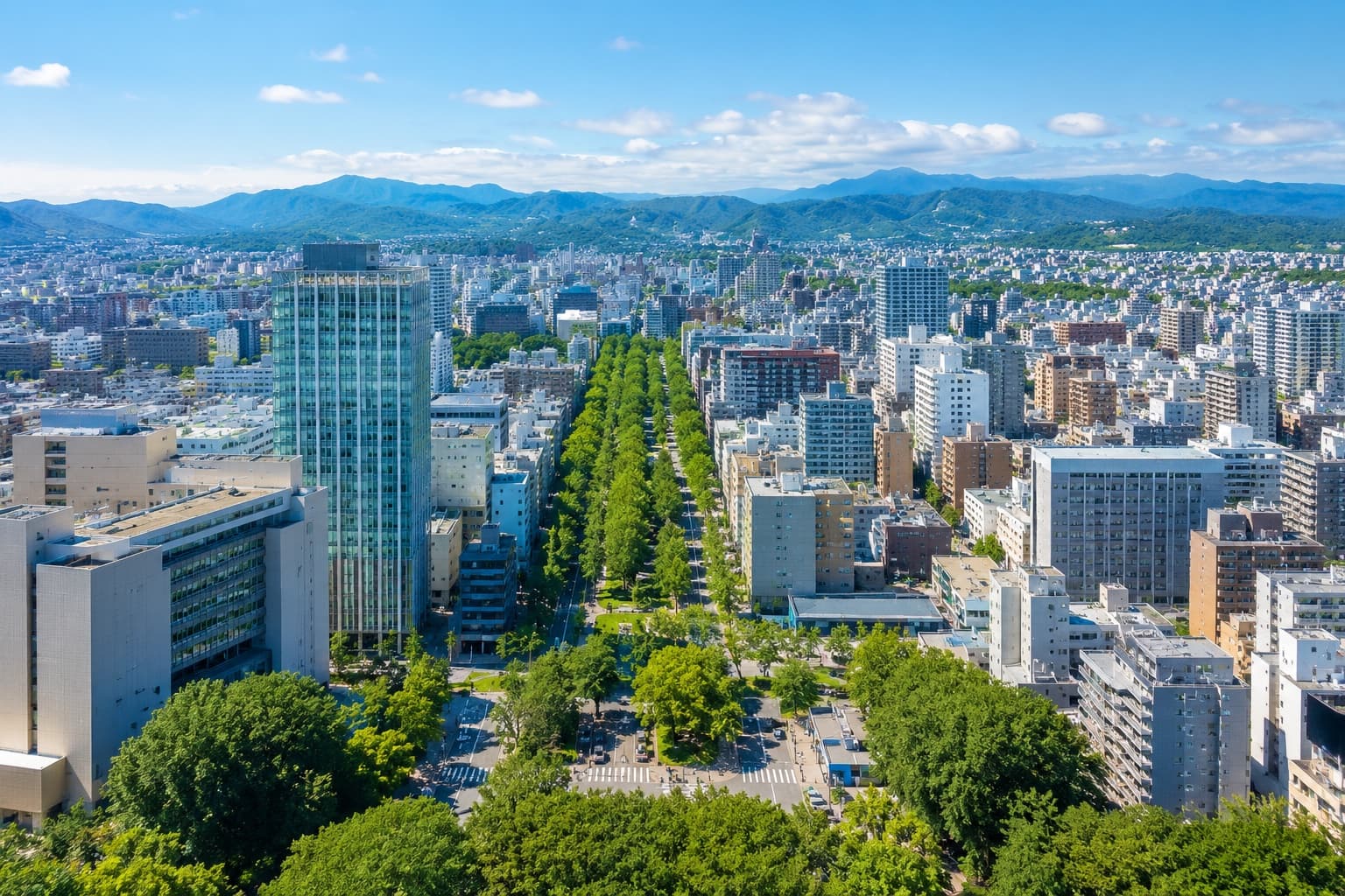 宮城県の主要エリアの地図